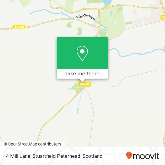 4 Mill Lane, Stuartfield Peterhead map