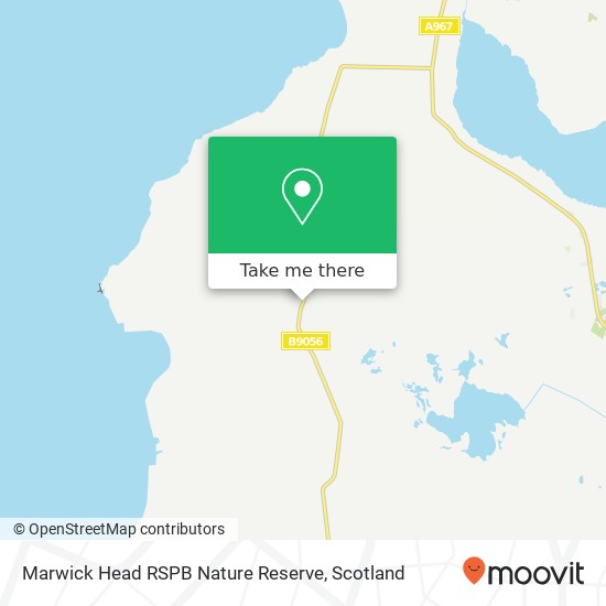 Marwick Head RSPB Nature Reserve map