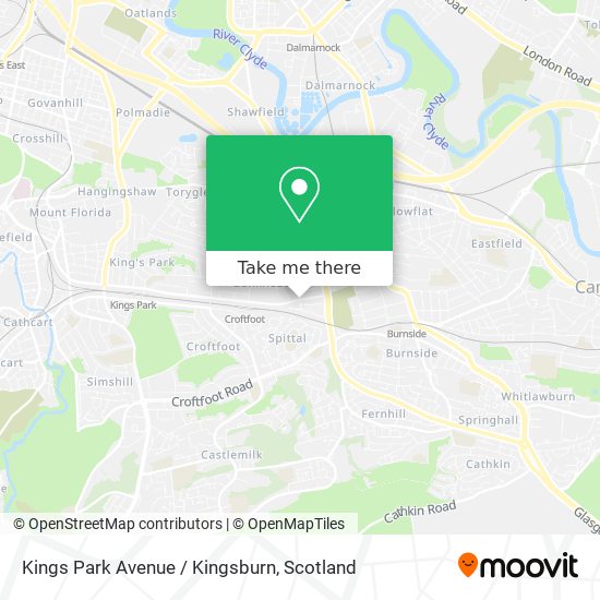 Kings Park Avenue / Kingsburn map