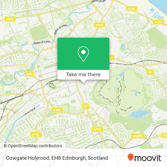 Cowgate Holyrood, EH8 Edinburgh map