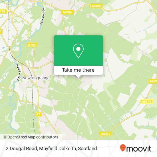 2 Dougal Road, Mayfield Dalkeith map