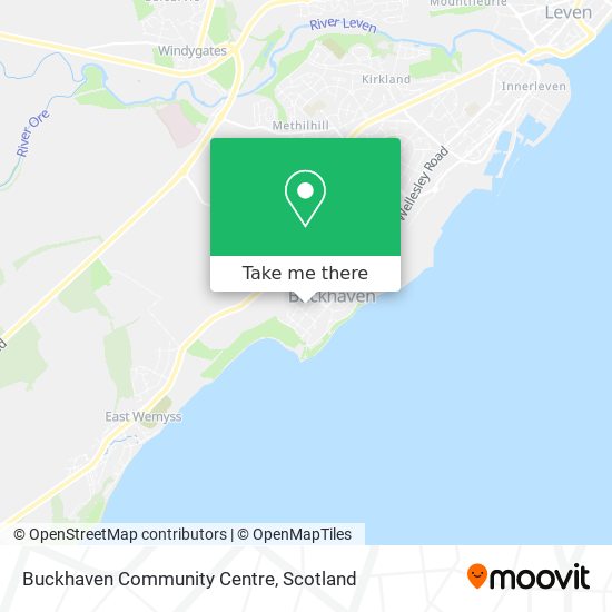 Buckhaven Community Centre map