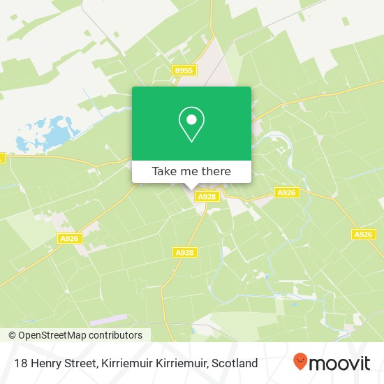 18 Henry Street, Kirriemuir Kirriemuir map