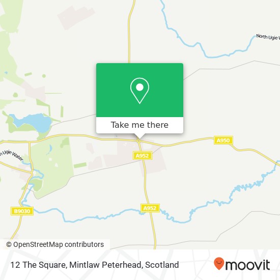 12 The Square, Mintlaw Peterhead map