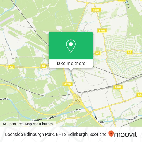 Lochside Edinburgh Park, EH12 Edinburgh map