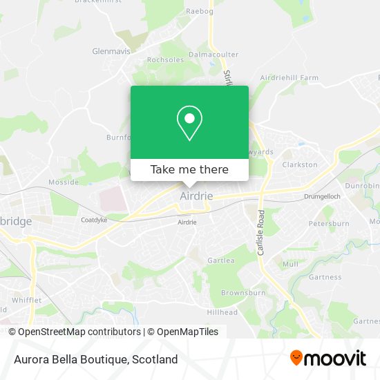 Aurora Bella Boutique map