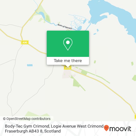 Body-Tec Gym Crimond, Logie Avenue West Crimond Fraserburgh AB43 8 map