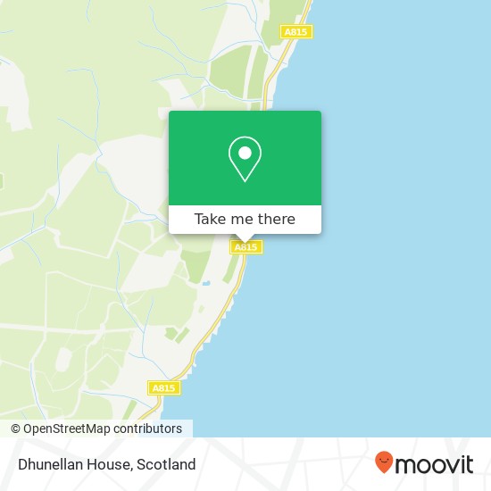 Dhunellan House map