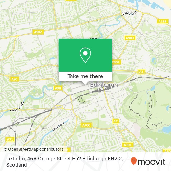 Le Labo, 46A George Street Eh2 Edinburgh EH2 2 map