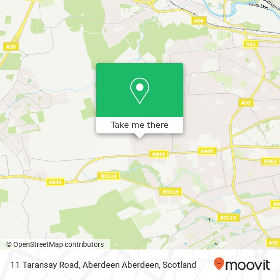 11 Taransay Road, Aberdeen Aberdeen map