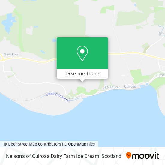 Nelson's of Culross Dairy Farm Ice Cream map