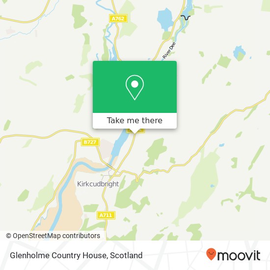 Glenholme Country House map