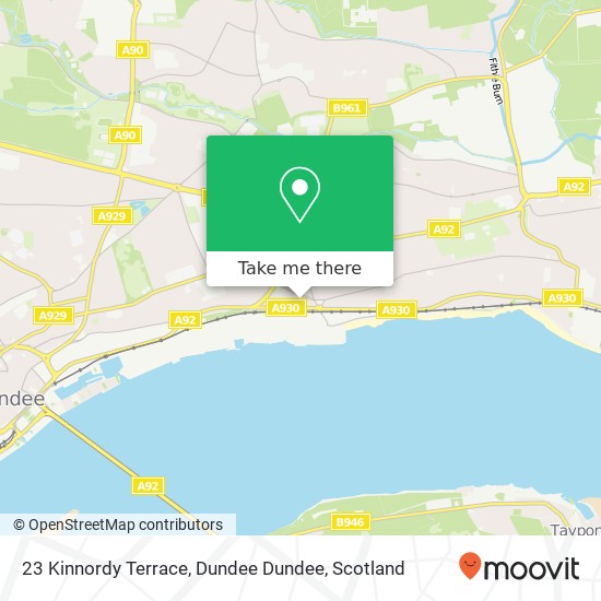 23 Kinnordy Terrace, Dundee Dundee map