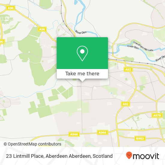 23 Lintmill Place, Aberdeen Aberdeen map