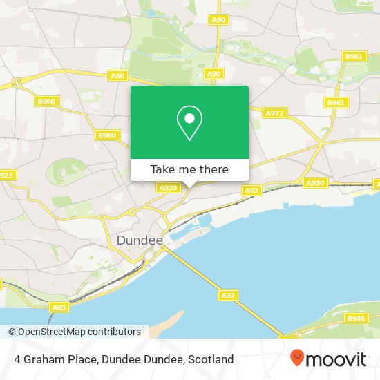 4 Graham Place, Dundee Dundee map