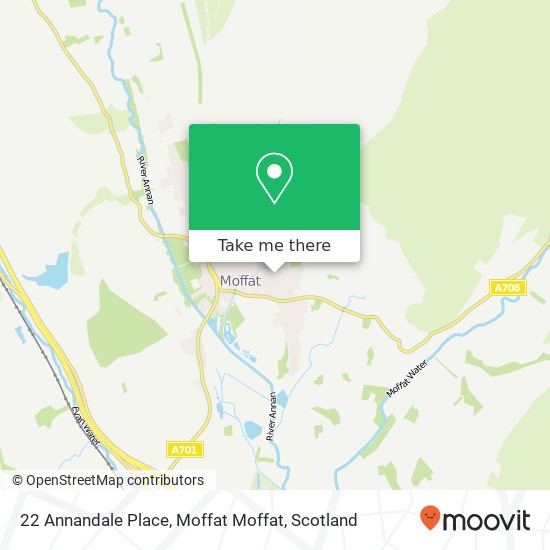 22 Annandale Place, Moffat Moffat map