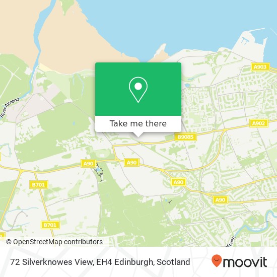 72 Silverknowes View, EH4 Edinburgh map