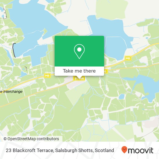 23 Blackcroft Terrace, Salsburgh Shotts map