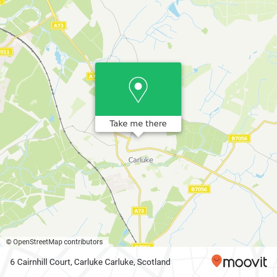 6 Cairnhill Court, Carluke Carluke map