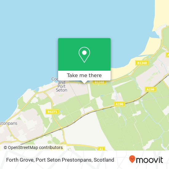 Forth Grove, Port Seton Prestonpans map