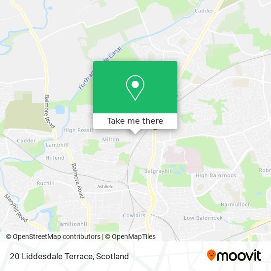 20 Liddesdale Terrace map