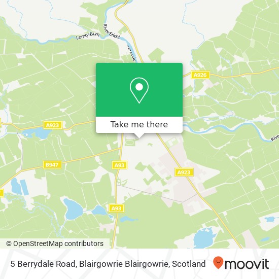 5 Berrydale Road, Blairgowrie Blairgowrie map