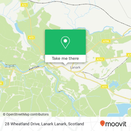 28 Wheatland Drive, Lanark Lanark map