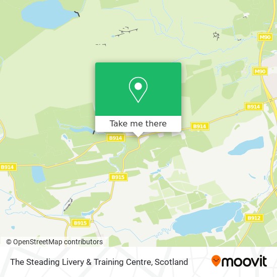 The Steading Livery & Training Centre map