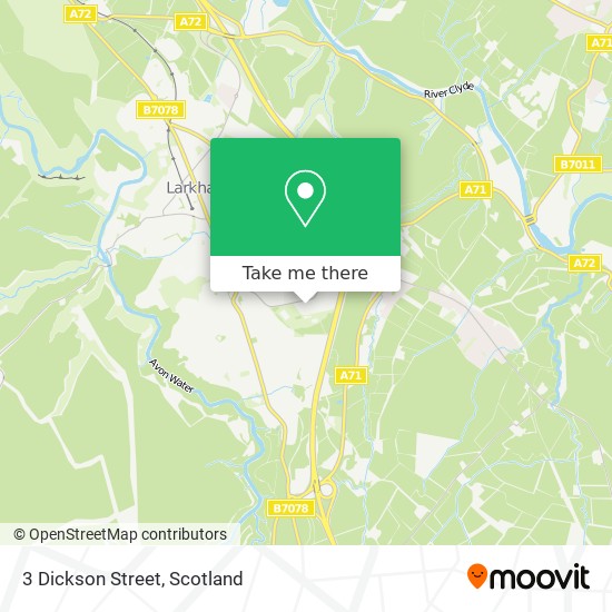 3 Dickson Street map