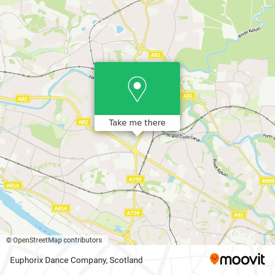 Euphorix Dance Company map