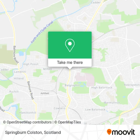 Springburn Colston map