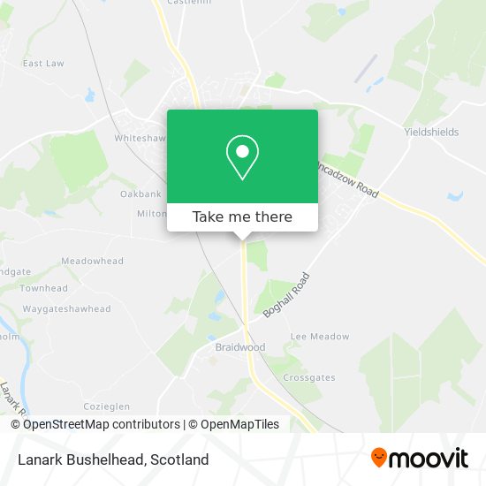 Lanark Bushelhead map