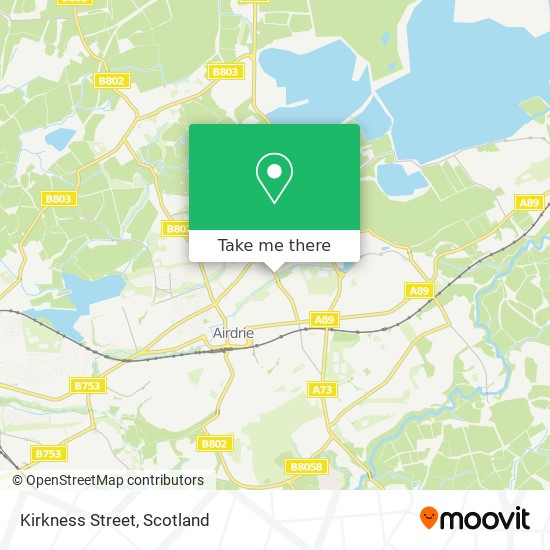 Kirkness Street map