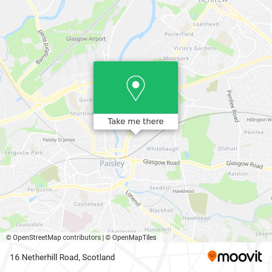 16 Netherhill Road map