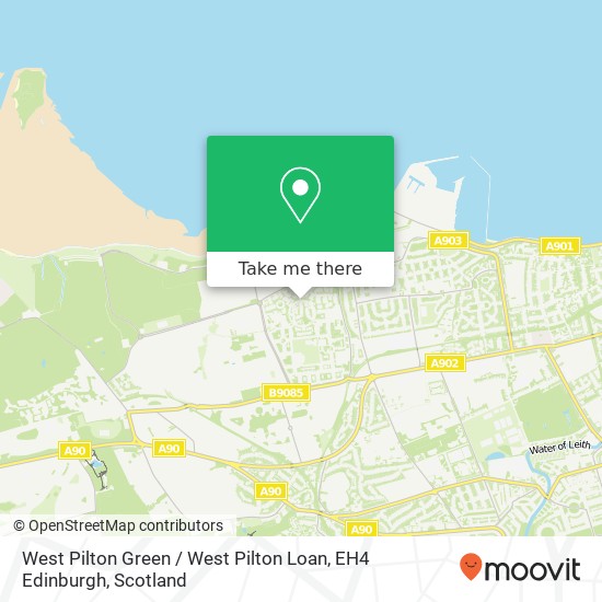 West Pilton Green / West Pilton Loan, EH4 Edinburgh map