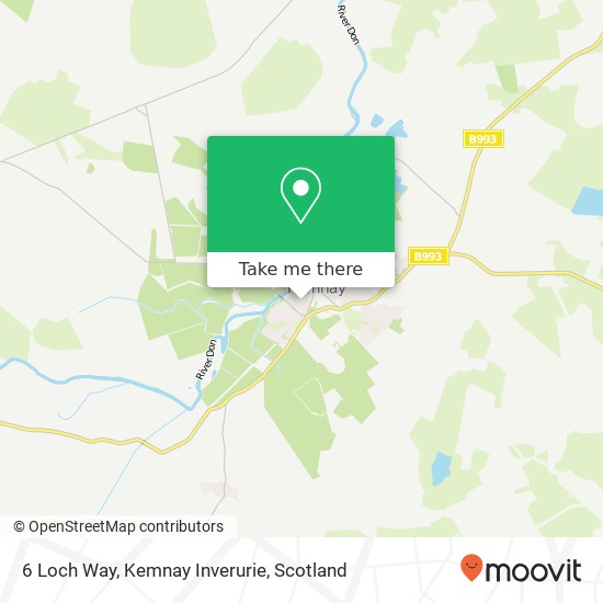 6 Loch Way, Kemnay Inverurie map