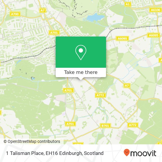 1 Talisman Place, EH16 Edinburgh map