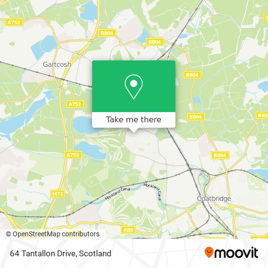 64 Tantallon Drive map
