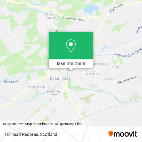 Hillhead Redbrae map
