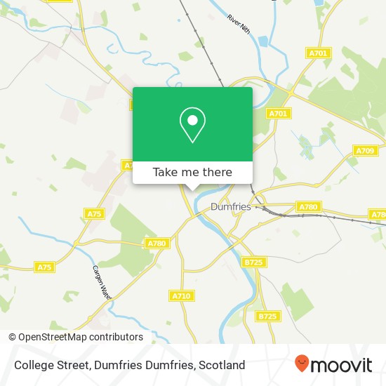 College Street, Dumfries Dumfries map