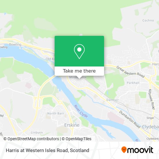 Harris at Western Isles Road map