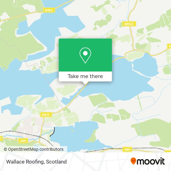 Wallace Roofing map