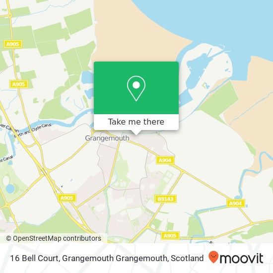 16 Bell Court, Grangemouth Grangemouth map