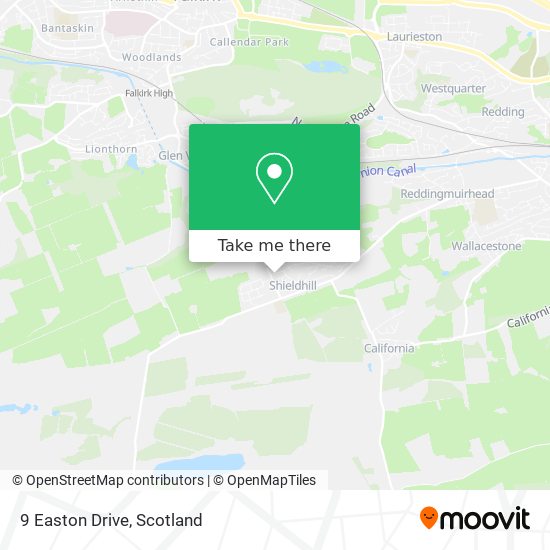 9 Easton Drive map