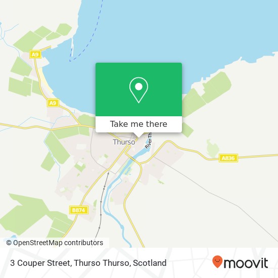 3 Couper Street, Thurso Thurso map