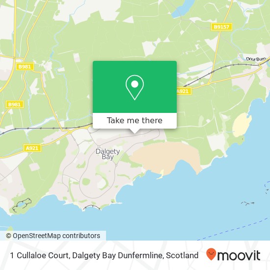 1 Cullaloe Court, Dalgety Bay Dunfermline map