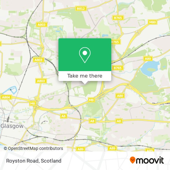 Royston Road map