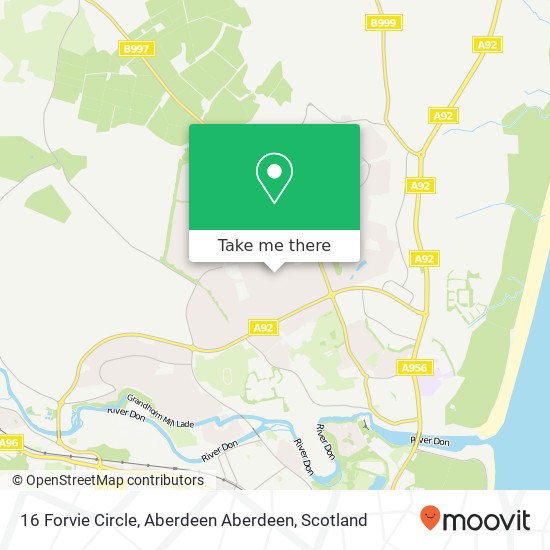 16 Forvie Circle, Aberdeen Aberdeen map