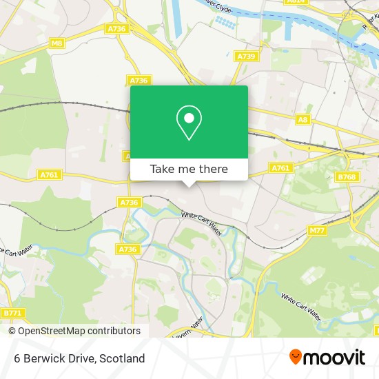 6 Berwick Drive map