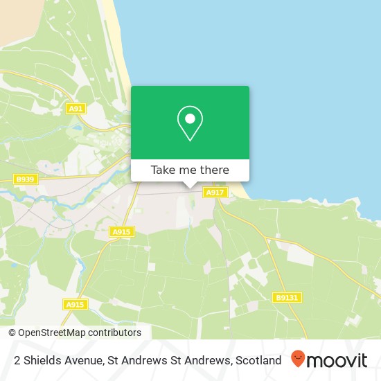 2 Shields Avenue, St Andrews St Andrews map